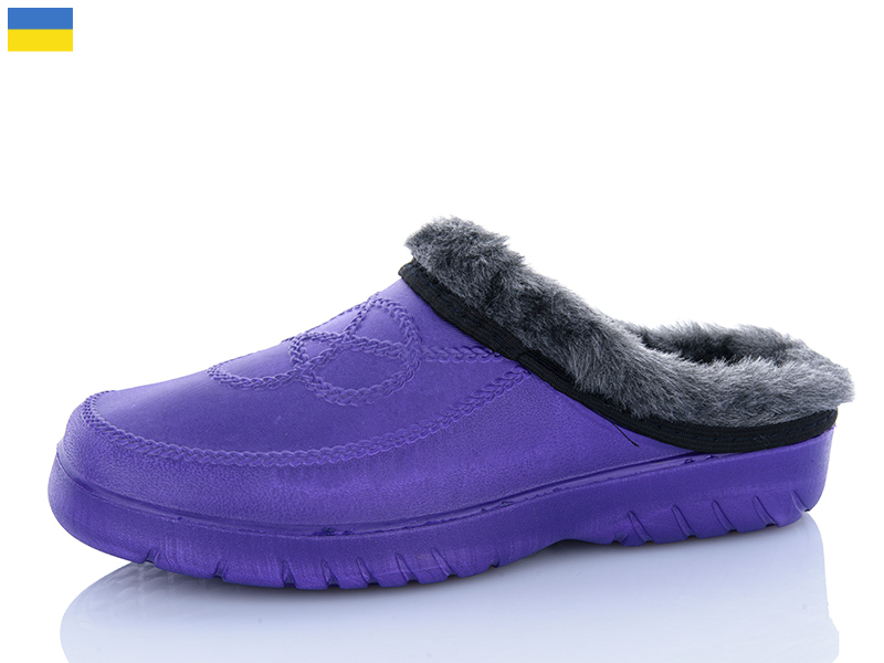 Сабо Inblu (36-41) Ж64 бузковий (зима)