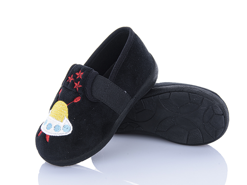 Тапочки Soylu (25-30) Bella kids чорний (деми)