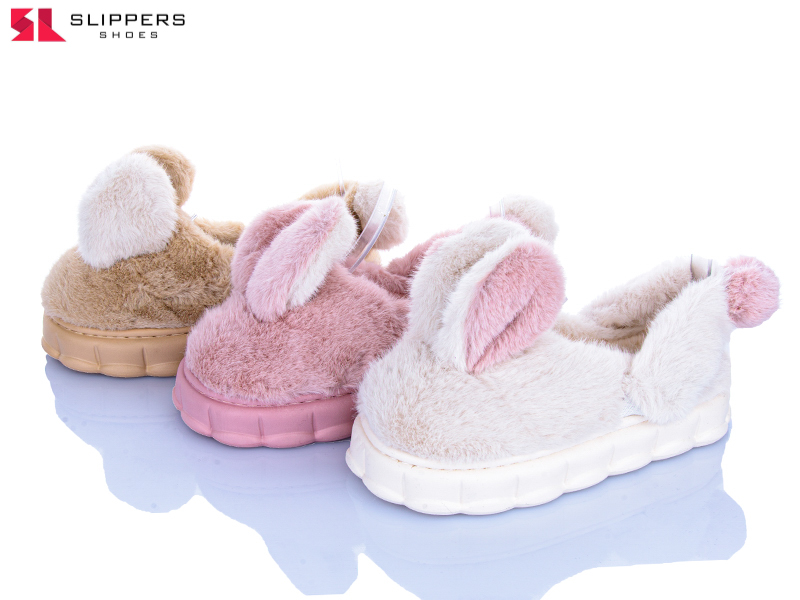 Тапочки Slipers (36-41) 163 mix (зима)
