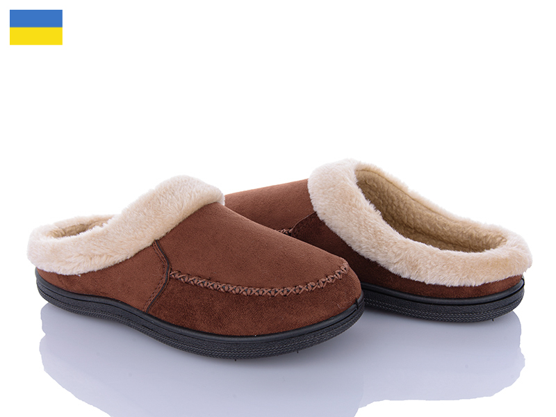 Тапочки Golden Lion (37-41) Тч05 коричневий (зима)