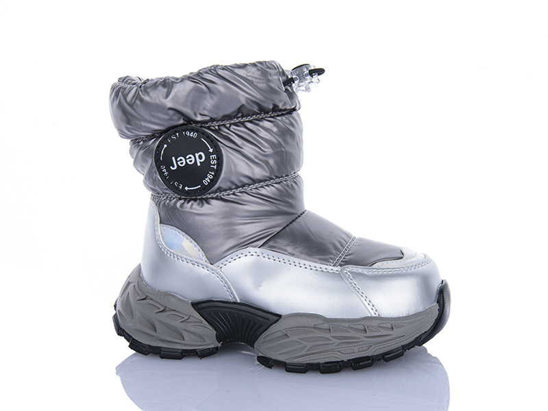 Дутики Леопард (26-30) B15 silver (зима)