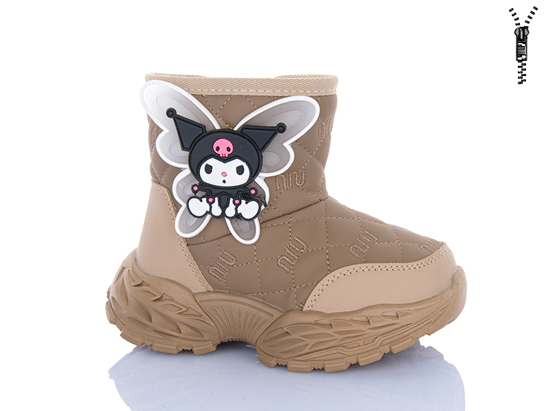 Ботинки Леопард (26-30) B8085 khaki (зима)