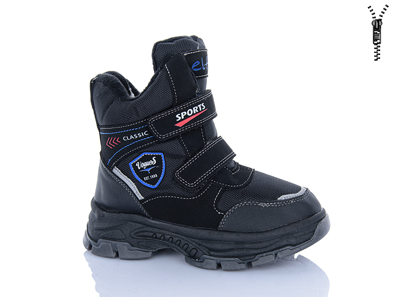 Ботинки Леопард (32-37) M35 black (зима)