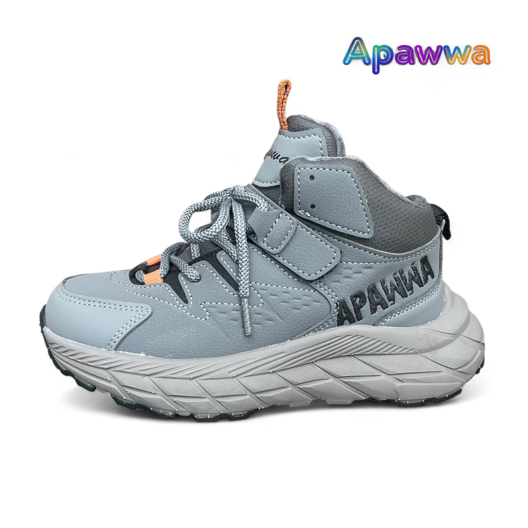 Кроссовки DvaClibee (32-37) VV-T6506R-1 grey (деми)