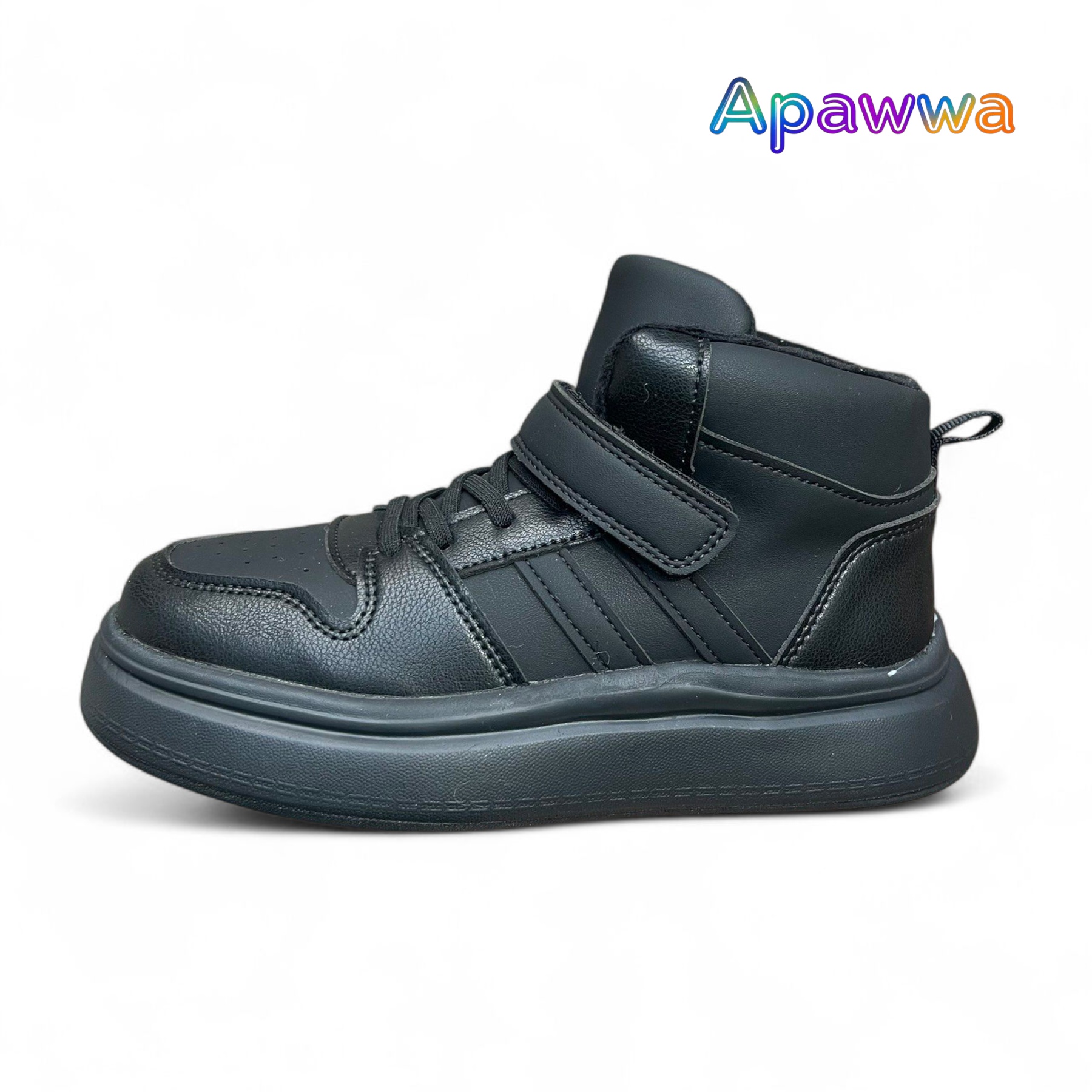 Ботинки DvaClibee (33-38) MBA-T6539P-1 black (деми)