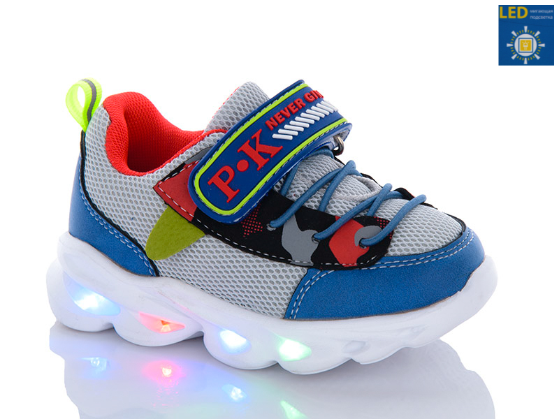 Кроссовки Xifa kids (21-26) 7989M LED (деми)