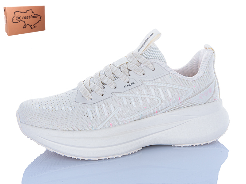 Кроссовки Restime (36-41) QWL26726 white (деми)
