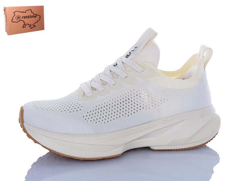 Кроссовки Restime (36-41) IWL26774 beige (лето)