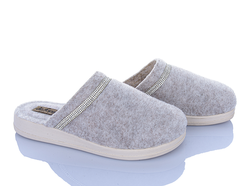 Тапочки Soylu (36-40) DF001-1 бежевий (деми)