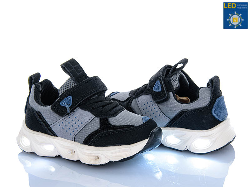 Кроссовки Xifa kids (21-26) A11636-2 LED (деми)