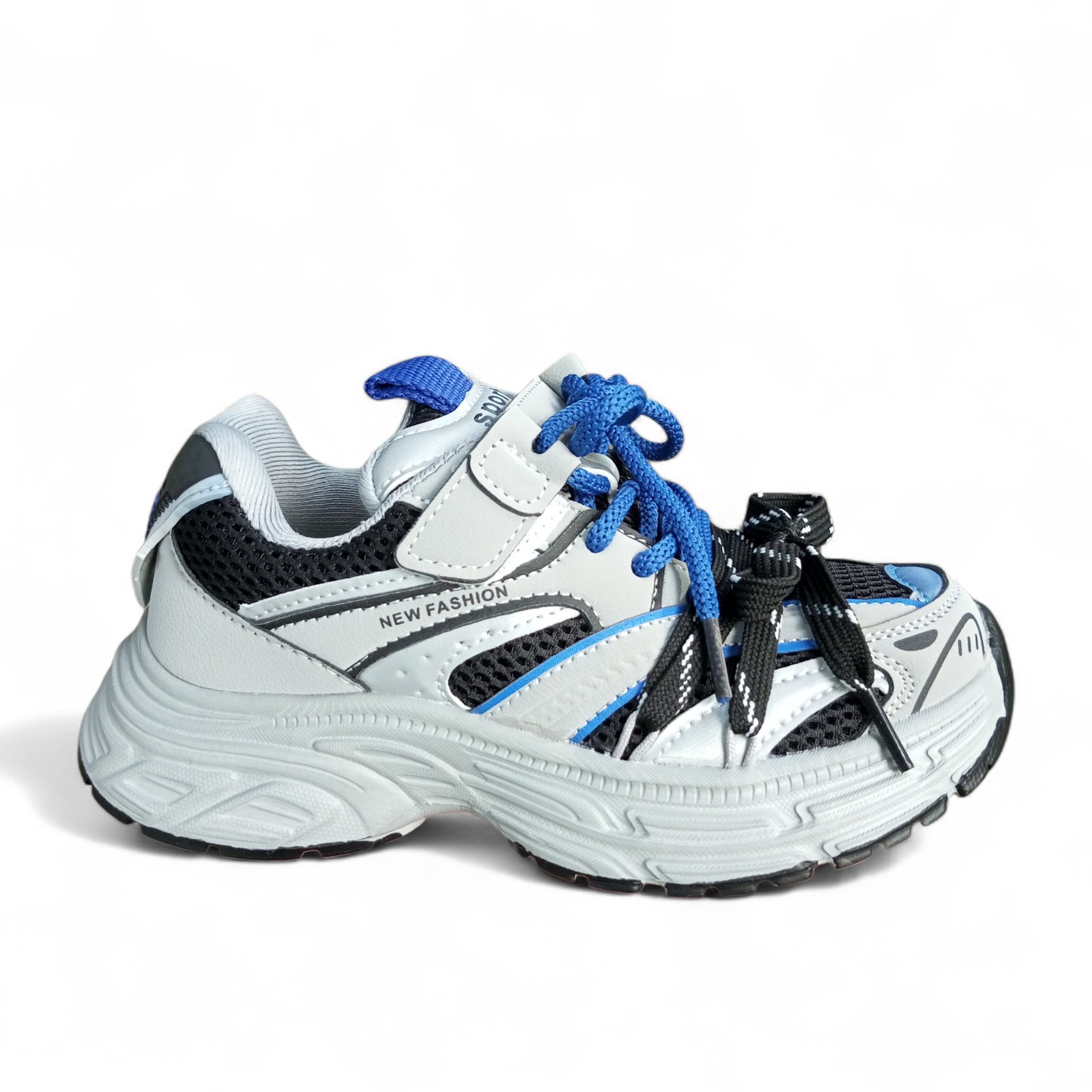 Кроссовки DvaClibee (32-37) SS-0827-11 black (деми)