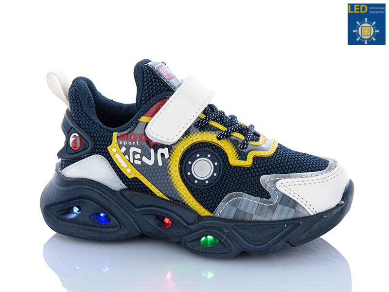 Кроссовки Xifa kids (27-32) XF01-6068-1 LED (деми)