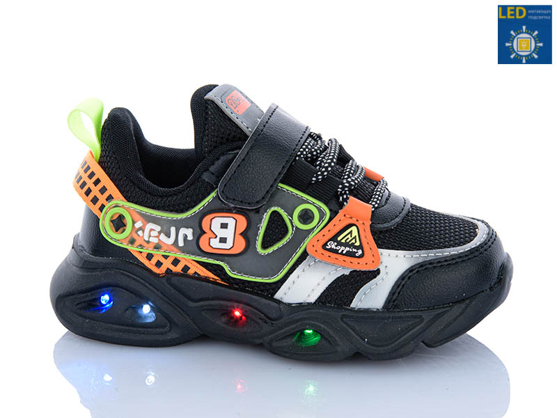 Кроссовки Xifa kids (27-32) XF01-6071-1 LED (деми)