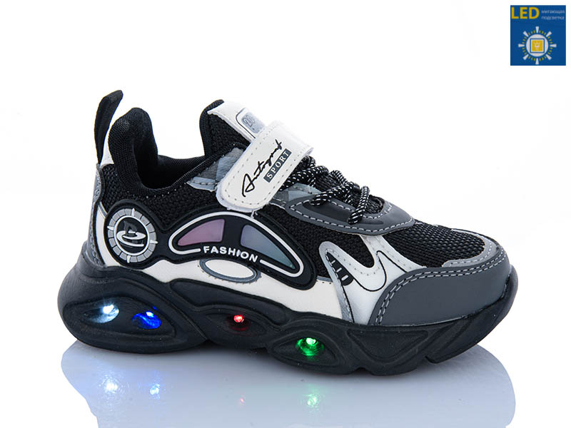 Кроссовки Xifa kids (27-32) XF01-6073-1 LED (деми)