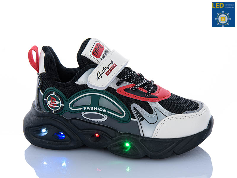 Кроссовки Xifa kids (27-32) XF01-6073-2 LED (деми)