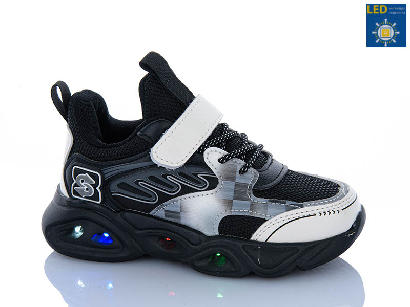 Кроссовки Xifa kids (27-32) XF01-6077-2 LED (деми)