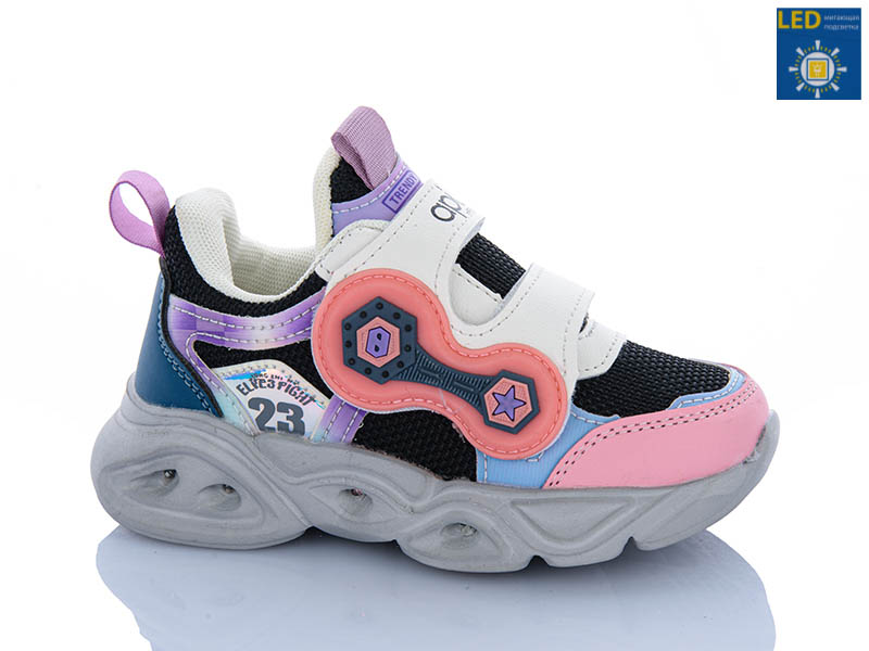 Кроссовки Xifa kids (27-32) XF01-6079-5 LED (деми)