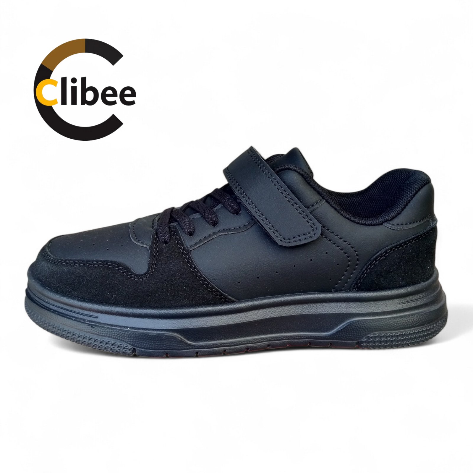 Кроссовки DvaClibee (37-41) VV-ED745-1 Black (деми)