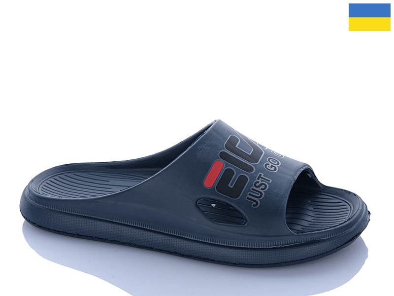 Шлепанцы Dago (36-41) Крок П80 синій (лето)