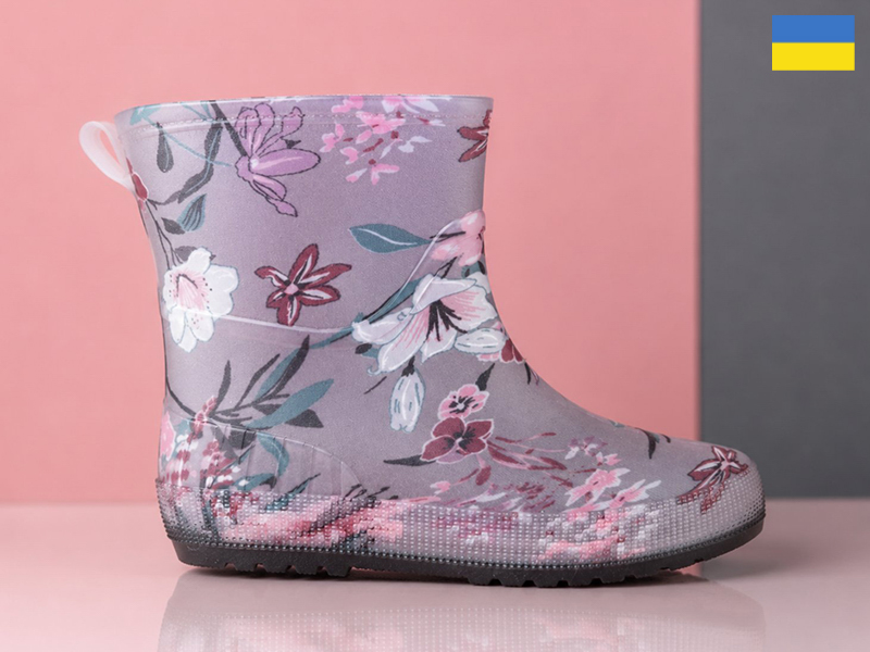 Сапоги Slipers (36-41) БЖП15-2 пудра (деми)