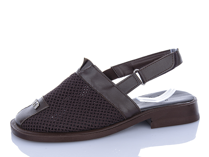 Босоножки Sali One (37-40) 908 коричневий (лето)