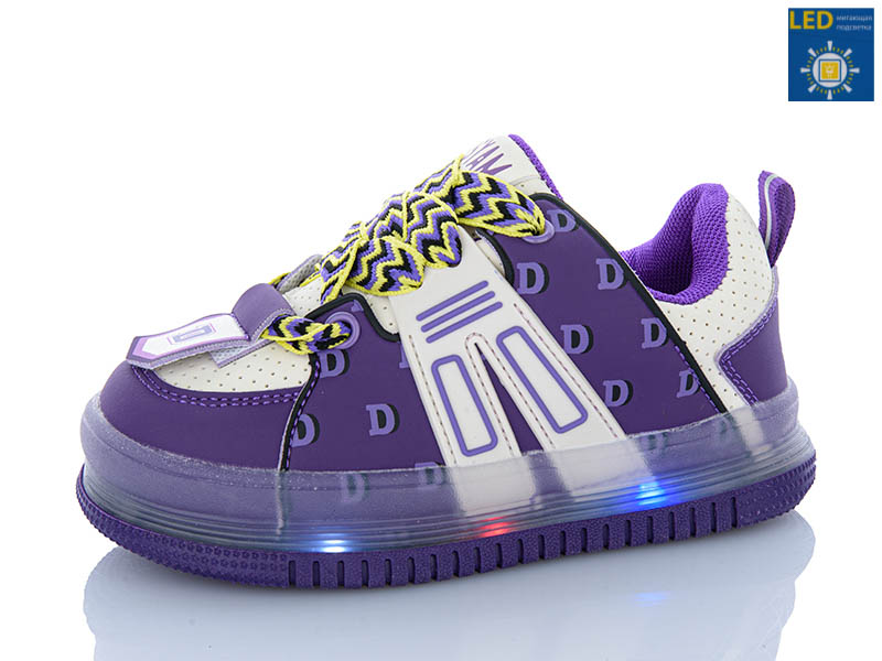 Кроссовки Xifa kids (27-32) XXF02-0704X LED (деми)