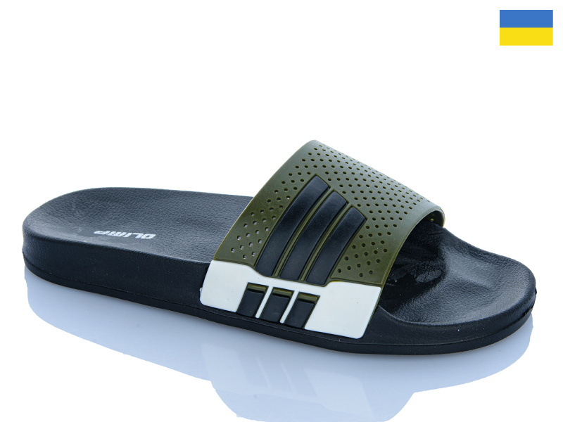 Шлепанцы Inblu (40-46) 209 хакі (лето)