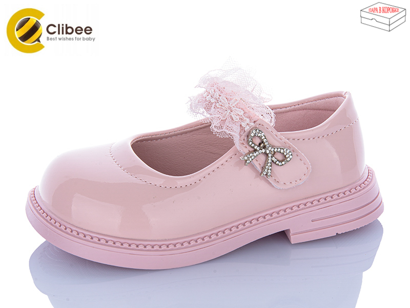 Туфли Clibee-Apawwa (23-27) DA811-3 pink (деми)