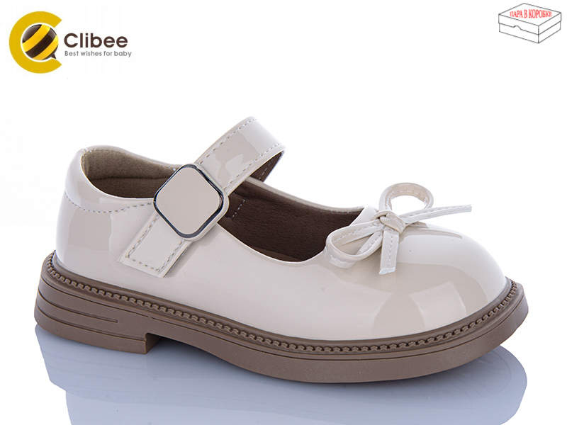 Туфли Clibee-Apawwa (26-30) DB800 beige (деми)