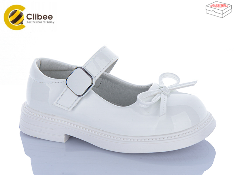 Туфли Clibee-Apawwa (26-30) DB800 white (деми)