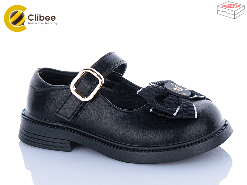 Туфли Clibee-Apawwa (26-31) DB804 black (деми)