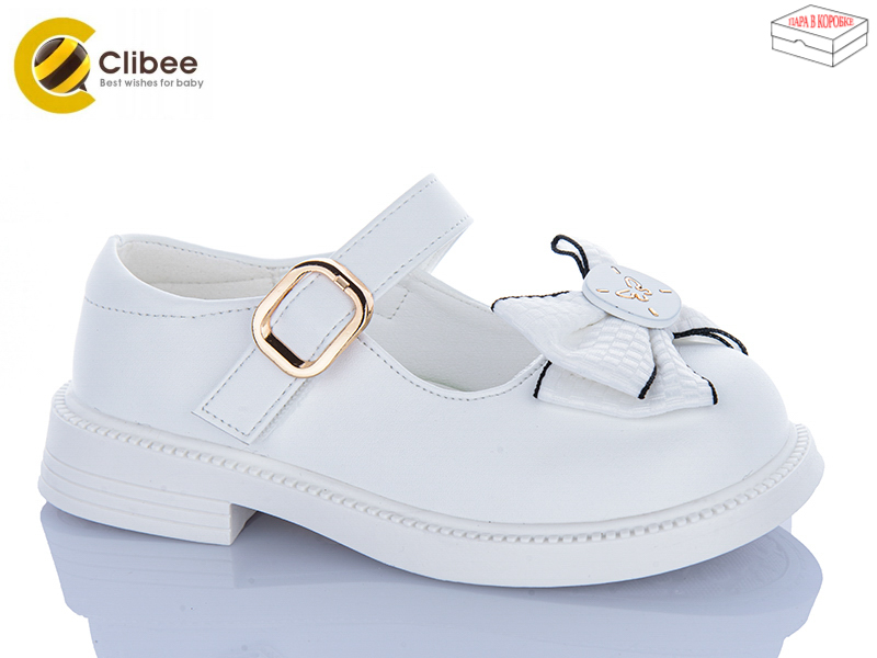 Туфли Clibee-Apawwa (26-31) DB804 white (деми)