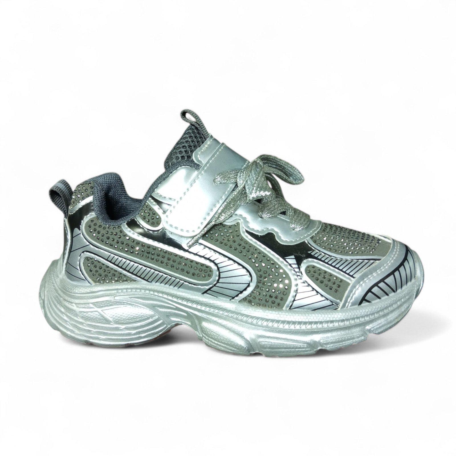 Кроссовки DvaClibee (32-37) SS-0912-102B grey (деми)