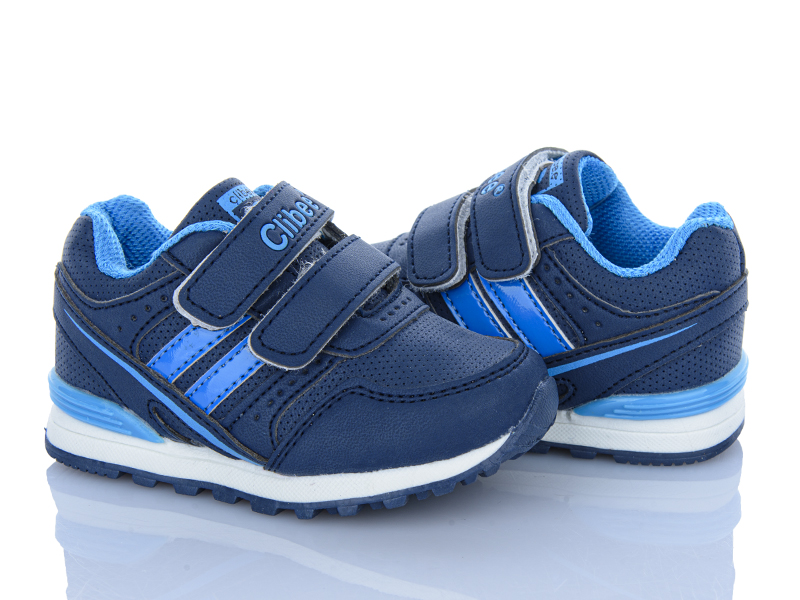 Кроссовки Apawwa (21-26) F632 d.blue-m.blue (деми)