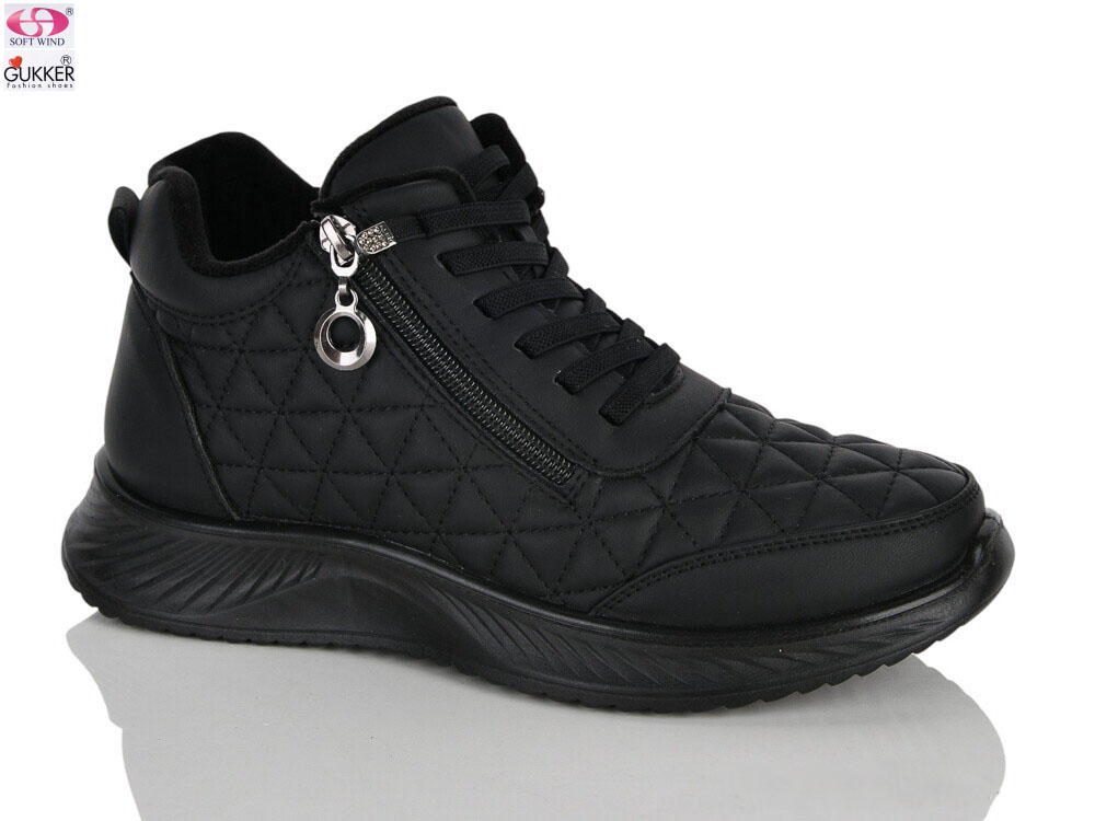 Ботинки GUKKER (36-41) YK4128 black (деми)
