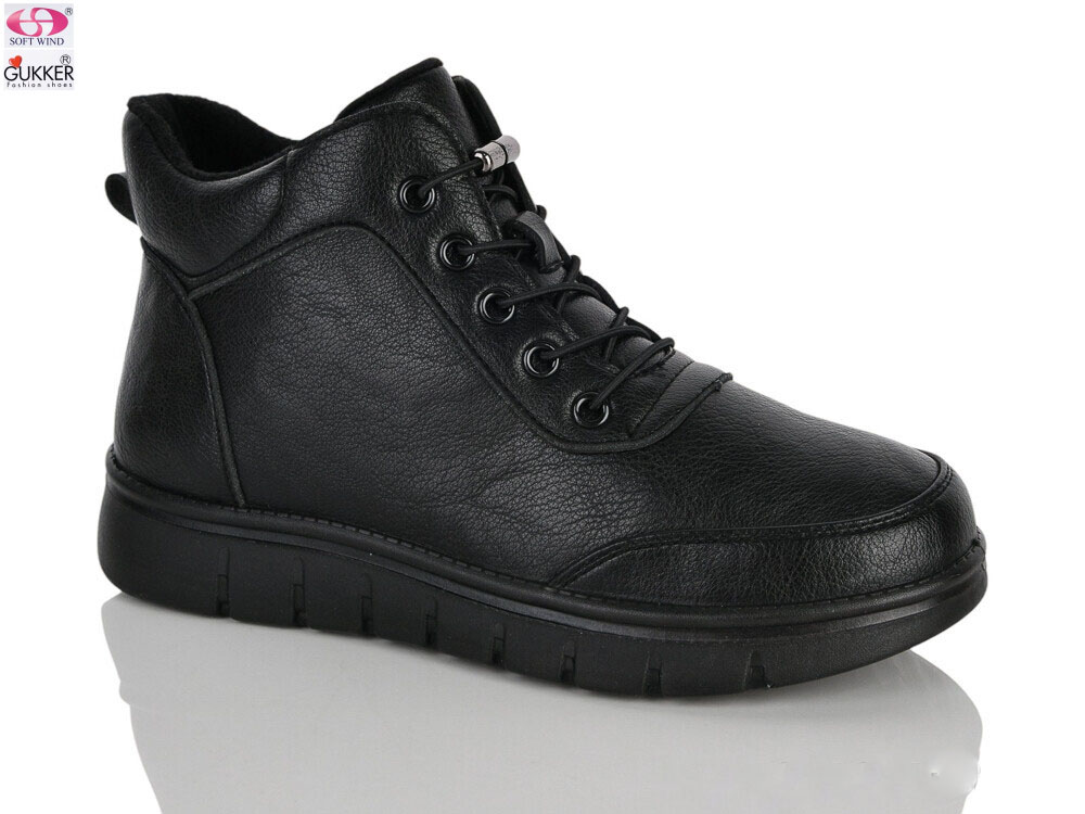 Ботинки GUKKER (36-41) YK4130 black (деми)