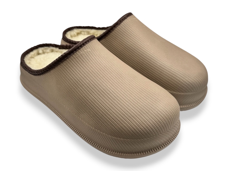 Сабо Rai shoes (36-41) 600 капучино (зима)