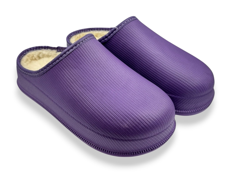 Сабо Rai shoes (36-41) 600 фіолетовий (зима)