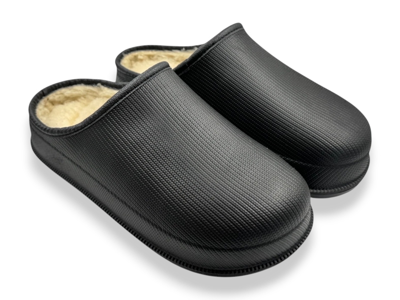 Сабо Rai shoes (36-41) 600 чорний (зима)