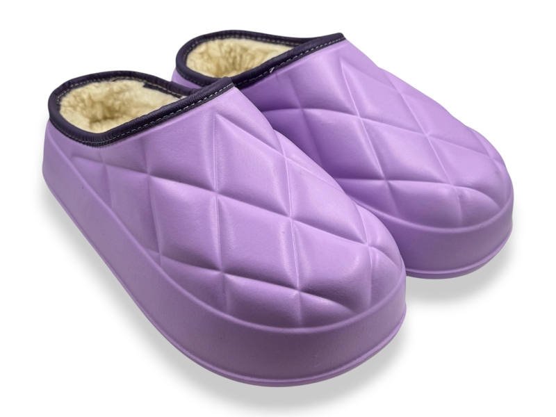 Сабо Rai shoes (36-41) 602 фіолетовий (зима)