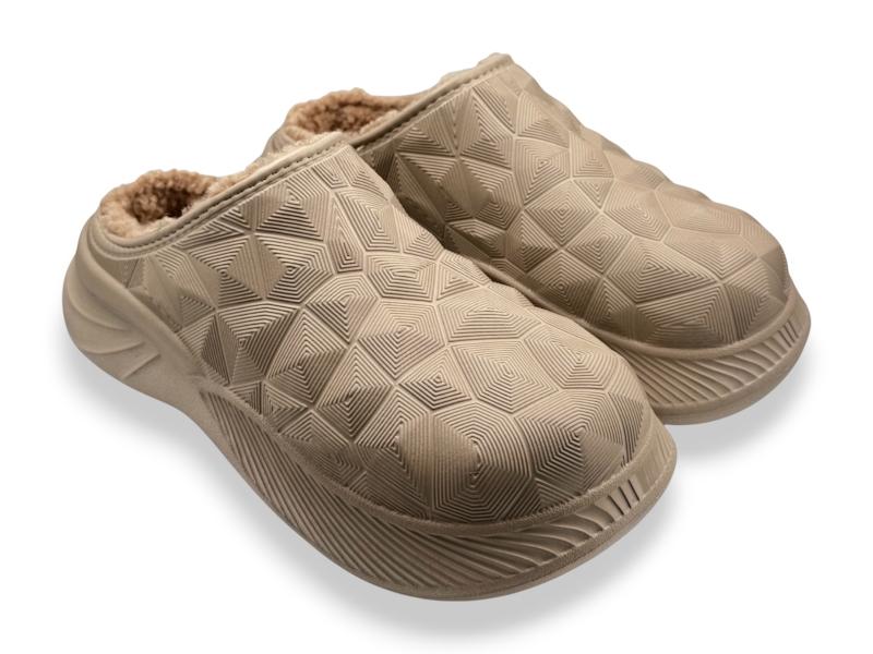 Сабо Rai shoes (36-41) 603 капучино (зима)