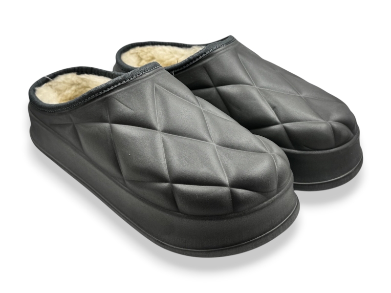 Сабо Rai shoes (41-46) 802 т.сірий (зима)
