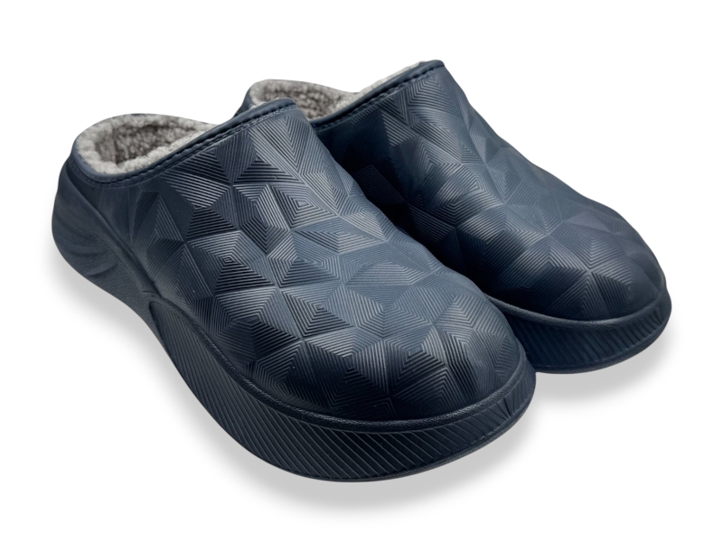 Сабо Rai shoes (41-46) 803 т.синій (зима)