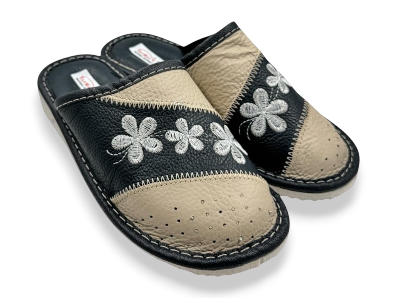 Тапочки Rai shoes (36-41) Капці 5 жін.чорний (деми)