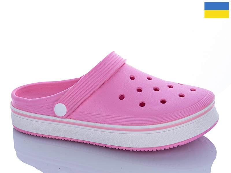 Кроксы Inblu (36-41) Verta рожевий (лето)