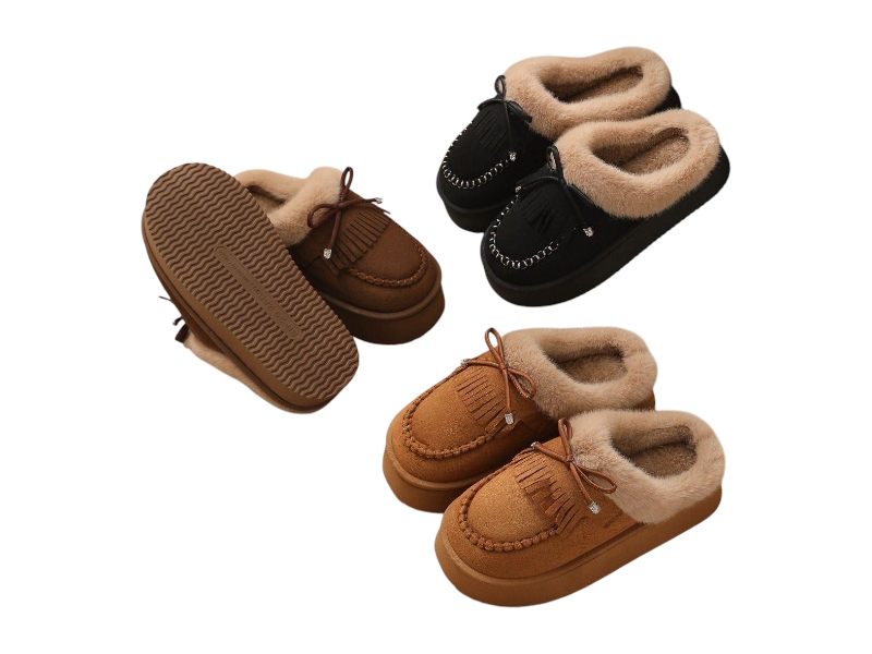 Тапочки Rai shoes (36-41) A62 mix (зима)