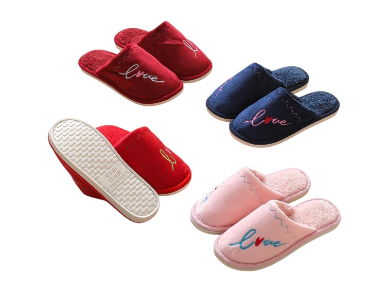 Тапочки Rai shoes (36-41) E15 mix (зима)