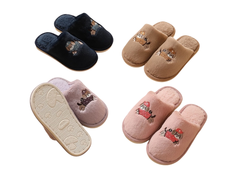 Тапочки Rai shoes (30-35) HC23 mix (зима)
