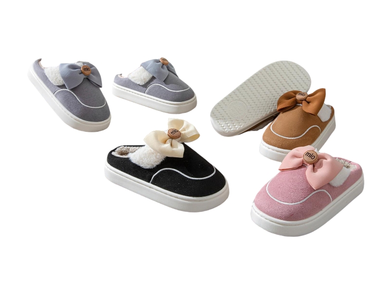 Тапочки Rai shoes (36-41) MD9629 mix (зима)