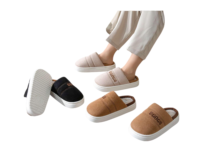 Тапочки Rai shoes (36-41) MD9634 mix (зима)